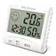 Medisana HG 100 weiß / Digitales Heimthermometer mit Hygrometer / 1x AAA / Magnet / Wasserfilter / LCD-Display