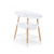 Childhome Evolux Natural White / Wickeltisch / 80 x 60 x 98 cm / bis 15 kg