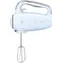 SMEG HMF01PBEU blau / Handmixer / 250 W / 9 Geschwindigkeitsstufen / Turbo / Rühr- und Knetaufsatz
