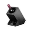 Caso WineCase One Inox schwarz / Weinkühler für 1 Flasche / Temperatur 5 - 18 °C