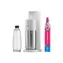 SodaStream DUO weiß / Wassersprudler / 1x Plastikflasche 1 L / 1x Glasflasche 1 L / 1x CO2-Gas