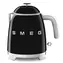 SMEG 50's Retro Style schwarz / Schnellkochtopf Mini / 0,8L / 1400W