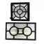 ECG VP 6080 BS HEPA-Filterset / 1x Auslass und 1x Motor / für Staubsauger VP 6080 BS - VP BS6115 Independent - VP BS6120