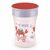 NUK Magic Cup Becher mit Deckel 230ml rot