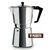Pezzetti ItalExpress Moka Wasserkocher 14 Tassen Silber / 700 ml