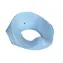 KikkaBoo Kinder-Toilettensitz Flipper Blau / Maße: 35,5 x 33 x 12 cm / Für Kinder ab 12 Monaten gedacht