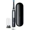 Oral-B iO Series 4 Mattschwarz / Elektrische Zahnbürste / magnetisches iO / 4 Modi / AI / Drucksensor / nur Reisen
