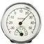 HAMA Chios analoges Thermometer & Hygrometer Silber