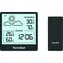 TechniSat iMETEO 200 schwarz / Wetterstation / LCD-Display / Temperatur / Luftfeuchtigkeit / 4X AA