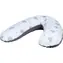 BUBABA Stillkissen Rainbow 170x35cm grau