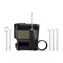 TrueLife AquaFloss Station F300 schwarz / Munddusche / 3 Modi / 600 ml / 6 Düsen