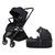 Topmark DIAZ Set 2in1 Sportwagen + Babywanne schwarz