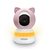 Evolveo Babyphone N5 pink / Elektronisches Video-Babyphone / 360°-Überwachung / Zwei-Wege-Kommunikation