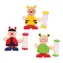 Bigjigs Toys Zahnbürstenständer mit Sanduhr, 1 Stück.