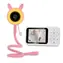 Evolveo Babyphone N35 pink - Babyphone mit Kamera / VOX / Thermometer / Nachtsicht / RGB-Licht