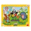 Dino MAULWURF + GÄRTNER / Brettformen Puzzle / 12 Teile / ab 3 Jahren