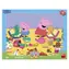 Dino Peppa PIG spielt / Brettformen / 12 Teile / ab 3 Jahren
