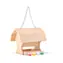 Woody VOGELFUTTER 4 Farben und Pinsel / 19 x 13,5 x 16 cm