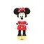 Dino Plüsch Minnie rotes Kleid 30cm / ab 0 Jahren