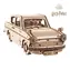 Ugears 3D-Holzpuzzle „Harry Potter Flying Ford Anglia“ / ab 14 Jahren / 246 Teile / Schwierigkeitsgrad: mittel
