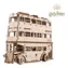 Ugears 3D-Holzpuzzle „Harry Potter Knight Bus“ / ab 14 Jahren / 268 Teile / Schwierigkeitsgrad: mittel