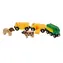 Brio Bauernhof-Tiertransportzug mit 2 Waggons & Kuh & Pferd / ab 3 Jahren