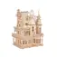 Woodcraft Holz-3D-Puzzle Fantasy-Villa / 268 Teile / ab 14 Jahren / Schwierigkeit: mittel
