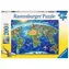Ravensburger Große Weltkarte / 200 Teile / ab 8 Jahren