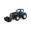 AMEWI 22598 blau / RC Traktor mit Lader / 1:24 / Alter: 6+ / Fernbedienung / 2,4GHz / 500mAh Li- ION