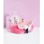 Doudou Geschenkset - Set Erstlingsschuhe Flamingo 0-6 Monate