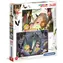 Clementoni PUZZLE Adventure / 2x20 Teile / ab 3 Jahren