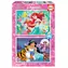 Educa Disney Princess Puzzle: Ariel und Jasmin / 2x48 Teile / ab 5 Jahren
