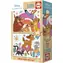 Educa Holzpuzzle Der König der Löwen und Bambi / 2x16 Teile / ab 3 Jahren