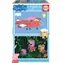 Educa Holzpuzzle Peppa Pig / 2x16 Teile / ab 3 Jahren