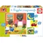 Educa Puzzle Petit Ours Brun 4in1 / (12 & 16 & 20 & 25 Teile) / ab 5 Jahren