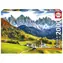 Educa Puzzle Herbst in den Dolomiten / 2000 Teile / ab 14 Jahren