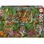 Educa Puzzle Tiger im Dschungel / 500 Teile / ab 11 Jahren