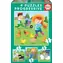 Educa Puzzle Bauernhoftiere 4in1 / (6 & 9 & 12 & 16 Teile) / ab 3 Jahren