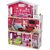 ECOTOYS Malibu Puppenhaus mit Möbeln / ab 3 Jahren