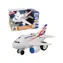 MaDe 12619 - Smartwings Flugzeug mit Kapitäns- und Stewardess-Durchsage, Schwungrad, 20 cm