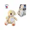 MaDe 01886 Teddybär Kolibri zum Schlafen, Licht, Wiegenlied / 30 cm / ab 0 Jahren