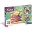 Clementoni 25062 Puzzle Stitch: Freundlicher Alien 3x48 Teile / ab 5 Jahren