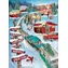 Kopfsteinpflaster-Puzzle Weihnachten Camping / 1000 Teile / ab 14 Jahren