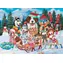 Kopfsteinpflaster-Puzzle „Schneespaß“ / 500 Teile / ab 12 Jahren