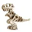 3D-Holzpuzzle „T-Rex“ aus Holz von Wooden City / 42 Teile / ab 8 Jahren
