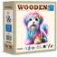 Wooden City Holzpuzzle „Happy Puppy“ / 50 Teile / ab 10 Jahren