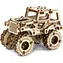 Wooden City 3D-Holzpuzzle „Superschneller Monstertruck Nr. 1“ / 69 Teile / ab 8 Jahren