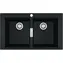 Franke Sirius 2.0 - Tectonite Spüle S2D 620-86 86x50 cm schwarz