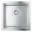 Grohe Spülbecken - K700 Spülbecken mit Ablaufgarnitur 46x46 cm gebürsteter Edelstahl