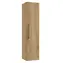 Kielle Vega - Hoher Wandschrank | 140 x 33 x 33 cm | Goldene Eiche